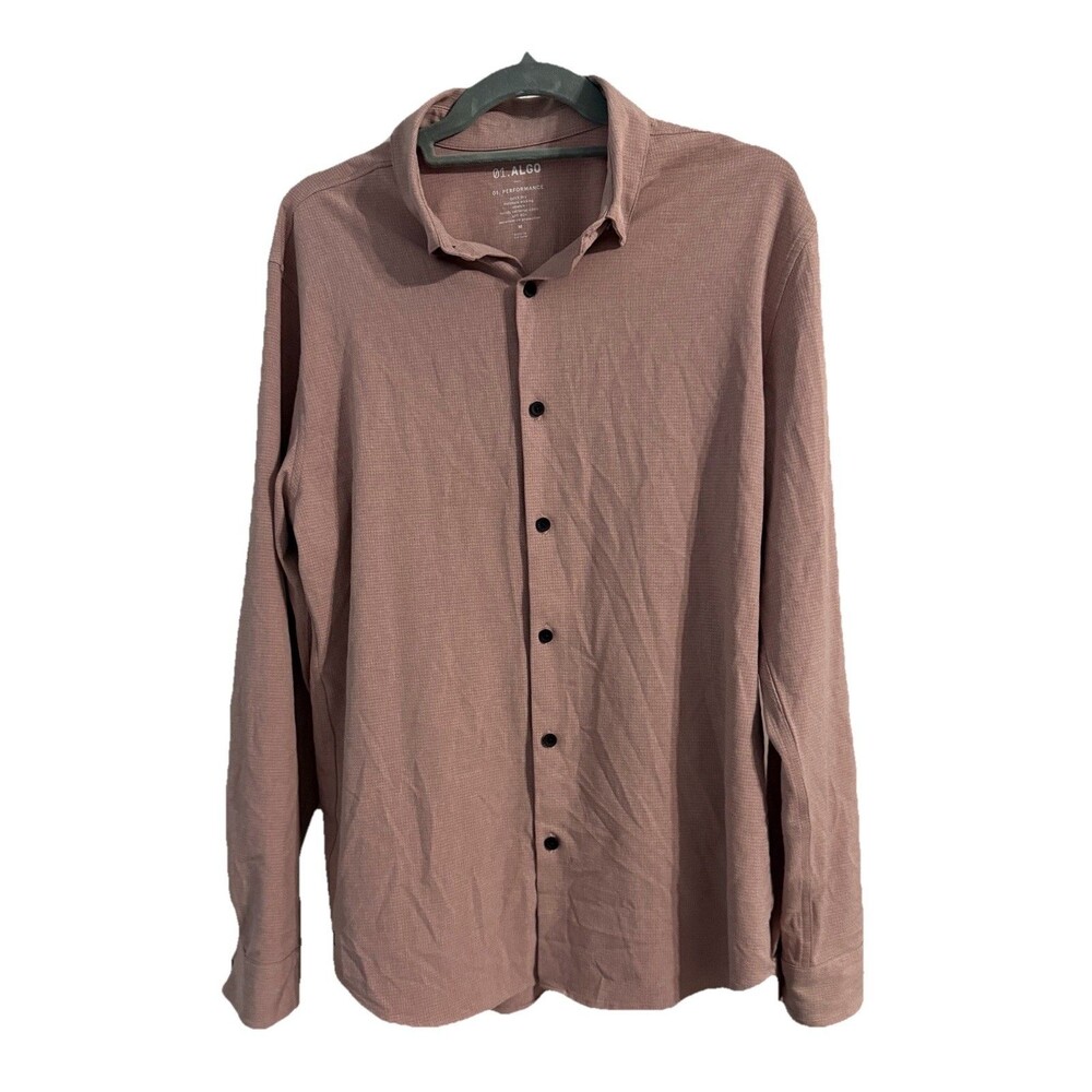 01 Algo Performance Long Sleeve Button Shirt Men'… - image 1